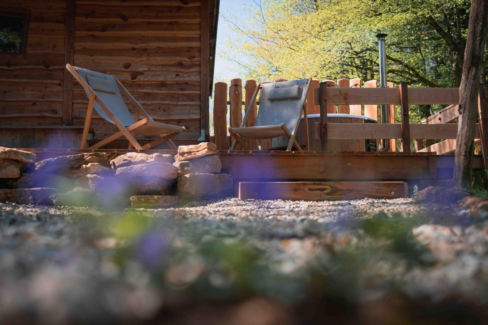 Cabane SPA Insolite Charnay  Extérieur photo