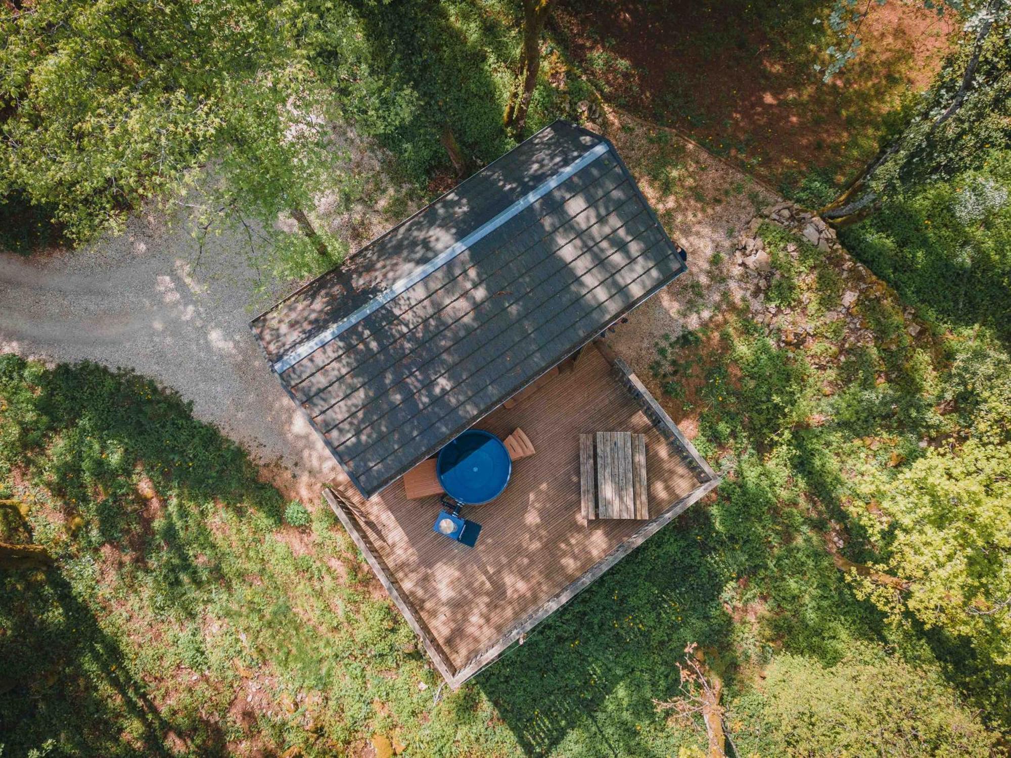 Cabane SPA Insolite Charnay  Extérieur photo